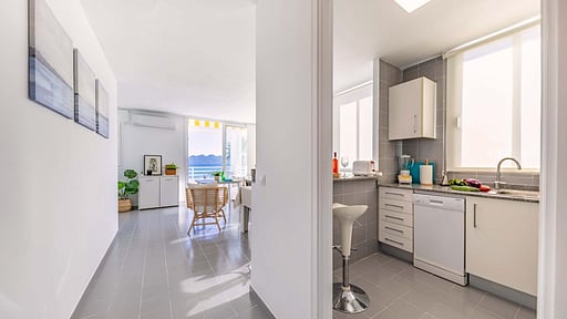 Beachfront Apartment Sivella II Kitchen