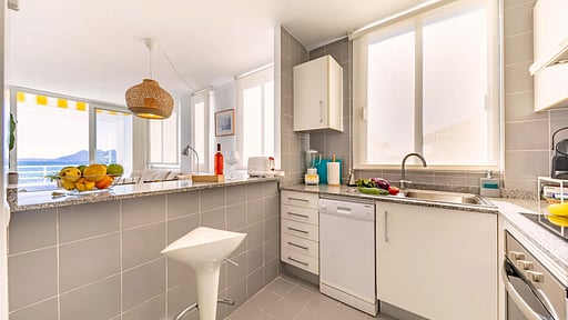 Beachfront Apartment Sivella II Kitchen