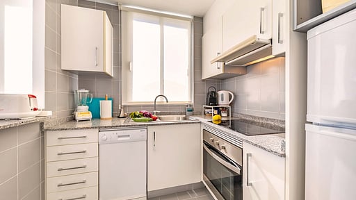 Beachfront Apartment Sivella II Kitchen