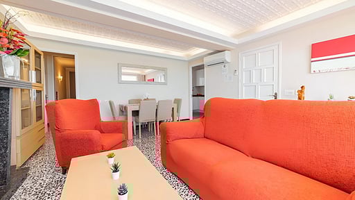 Seafront Apartment Voramar 31 Living room