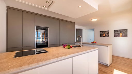 Seafront Villa Mar I Pins Kitchen