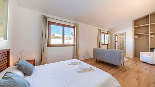 Seafront Villa Mar I Pins Bedroom 1