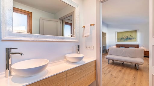 Seafront Villa Mar I Pins Bedroom 1