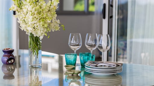 Villa Seascape Dining area