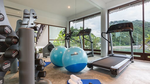 Secret Beach Villa Gym