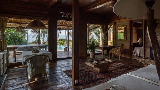 Sejuk Beach Villas - Kelapa Dining area