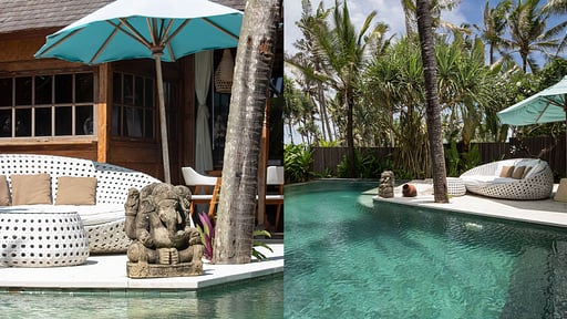 Sejuk Beach Villas - Madu Swimming pool