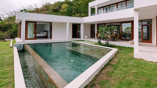 Selong Selo Family Villa 4 Piscina
