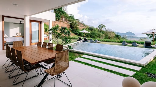 Selong Selo Family Villa 4 Zona pranzo
