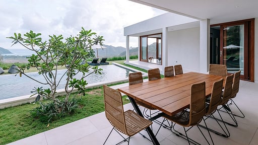 Selong Selo Family Villa 4 Zona pranzo