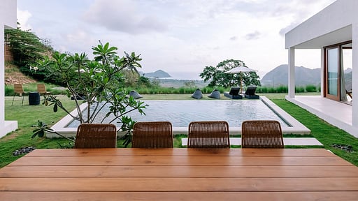 Selong Selo Family Villa 4 Zona pranzo