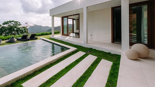 Selong Selo Family Villa 4 Piscina
