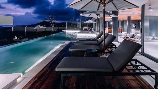 Selong Selo Family Villa 5 Swimming pool