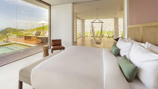 Selong Selo Family Villa 7 Camera da letto 1