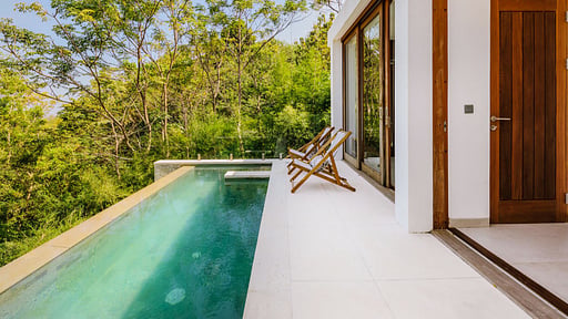 Selong Selo Villa 1 Swimming pool