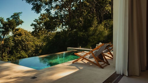 Selong Selo Villa 1 Swimming pool