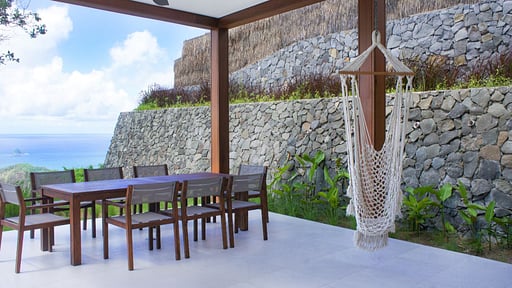 Selong Selo Villa 2 Dining area