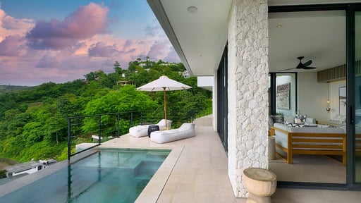 Selong Selo Villa 4 Swimming pool