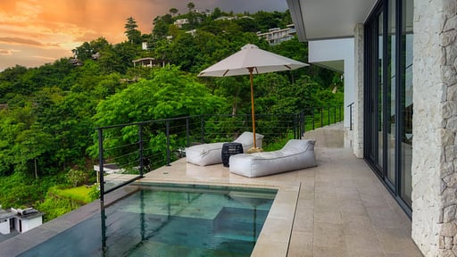 Selong Selo Villa 4 Swimming pool