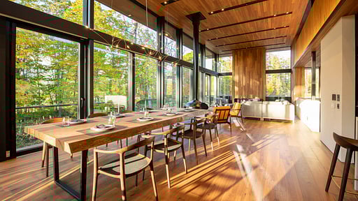 Sena Chalet Dining area