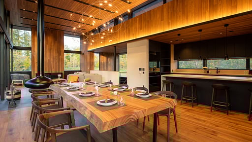 Sena Chalet Dining area