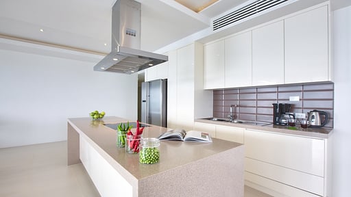 Serene Penthouse Kitchen
