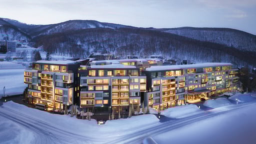 Setsu Niseko Annupuri Studio Drone pictures