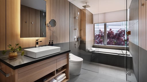 Setsu Niseko Courtyard Studio Bedroom 