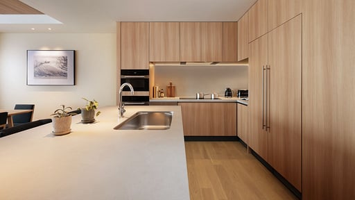 Setsu Niseko Four Bedroom Onsen Tatami Suite Kitchen