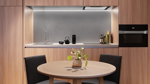 Setsu Niseko Studio Dining area