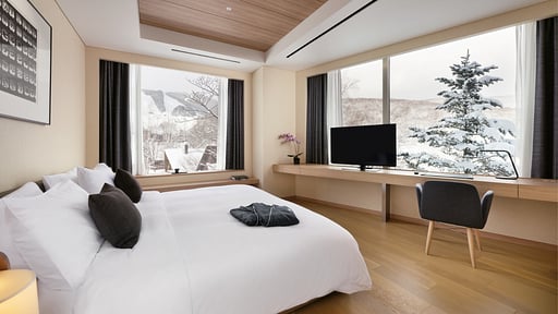Setsu Niseko Three Bedroom Annupuri Suite Bedroom 1