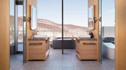 Setsu Niseko Tsuki Suite Penthouse Bedroom 1