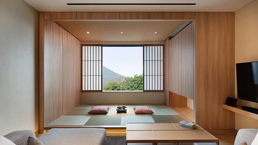 Setsu Niseko Two Bedroom Village Suite Tatami Living room