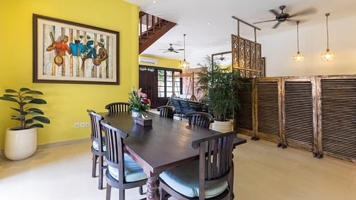 Shanti Estate - Pyaar Dining area