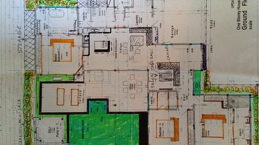 Shanti Layan Villa Схема помещений