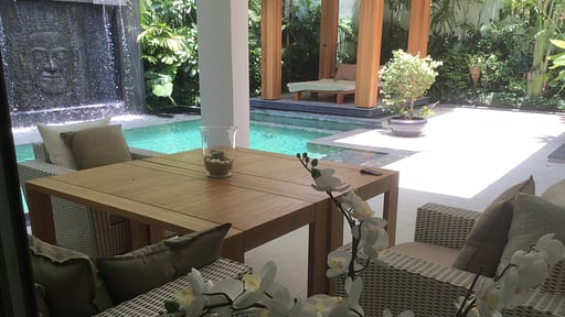 Shanti Layan Villa Терраса/веранда