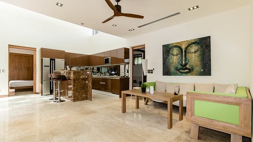 Shanti Layan Villa Гостиная 2