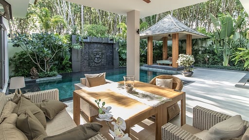 Shanti Layan Villa Терраса/веранда