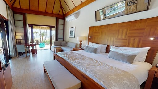 Shanti Maurice Villa Schlafzimmer 1