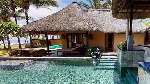 Shanti Maurice Villa Schwimmbad