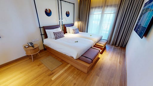 Shanti Villa Schlafzimmer 3