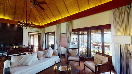 Shanti Villa Wohnbereich