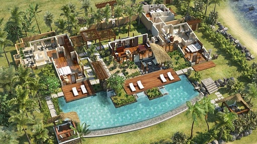 Shanti Villa Grundriss
