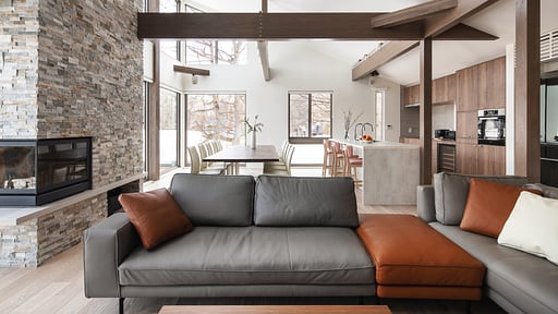 Silver Maple Chalet Living room