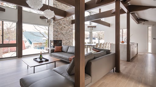 Silver Maple Chalet Living room