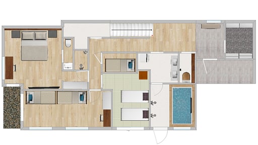Silver Maple Chalet Floor plan