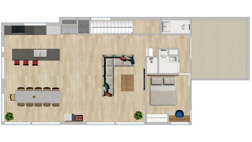 Silver Maple Chalet Floor plan