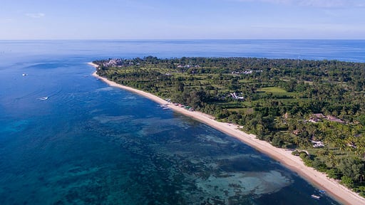 Sira Beach House Foto drone