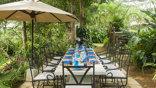 Sisindu Tea Estate Dining area