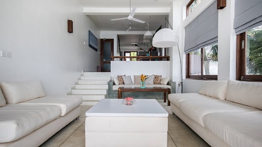 Skinny Beach House Wohnbereich